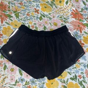 Lululemon size 8 black shorts